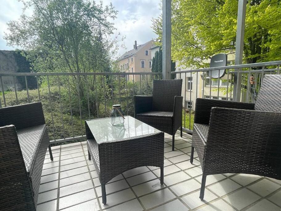 Modernes Apartment In Chemnitz Exterior foto